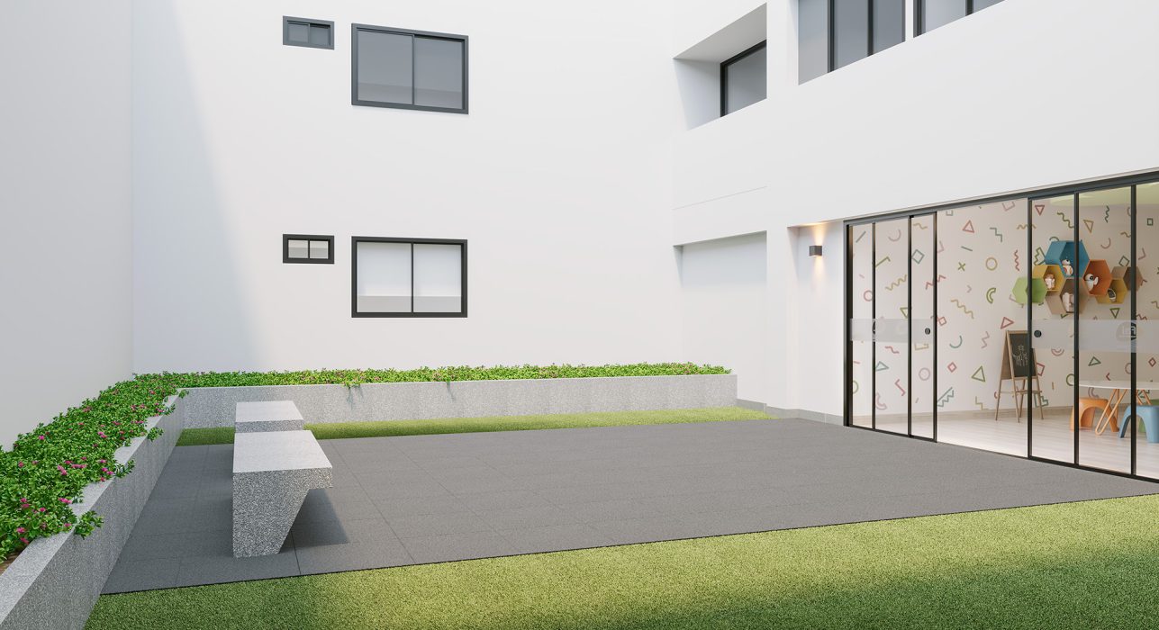 Patio area de niños