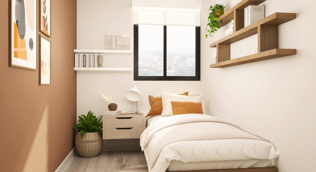 dormitorio secundario vanguardia